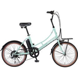 電動アシスト自転車 ミントブルー RENAULT Marseille 206E