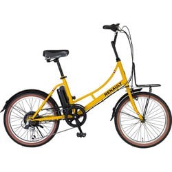 電動アシスト自転車 オレンジ RENAULT Marseille 206E