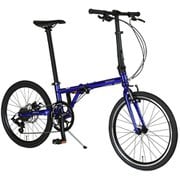 折りたたみ自転車 ブルー HARRY QUINN CHROMOLY207V