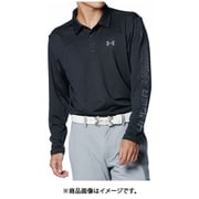 1388305 [ゴルフ メンズ UAプレイオフ LS ポロ 001 BK/CRO LG]