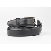LB04-BK [シンプル ビジネスベルト 牛革 バックル 28mmサイズ]