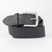 LB20-BK [ワンポイントカジュアルベルト 牛側 バックル 38mm]