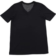 メンズ インナー 半袖 Tシャツ Vネック 下着 冷感 速乾インナー Lサイズ ブラック 12633-52-10