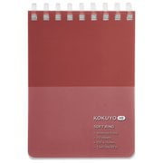限定 ソフトリングメモ KOKUYO ME タータンレッド KME-SR77S4DR