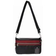 TMPI-07BKRD [メデン PU LEATHER ミニショルダーバッグ ブラック/レッド]