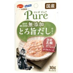 コンボ ピュア キャット パウチ かつお・国産真鯛だし入り 30g