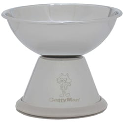 ステンレスのテーブル 食器 猫用