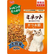 ミネット かつお節添え 400g