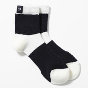 BAKUNE SLEEP SOCKS Short ネイビー×ホワイト（M）