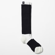 BAKUNE SLEEP SOCKS Long ネイビー×ホワイト（M）