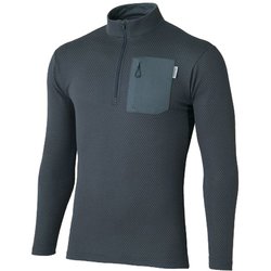 ドラウトサーモ ジップネック FMM1703 カーボン Sサイズ [アウトドア アンダーウェア メンズ]