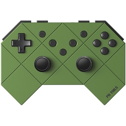 CHOC 1.0 CYBER TANK ワイヤレスゲームパッド Switch向け配列 Bluetooth 5.0/6軸ジャイロ/連射機能/振動機能 グリーン PB-WBC01-CT
