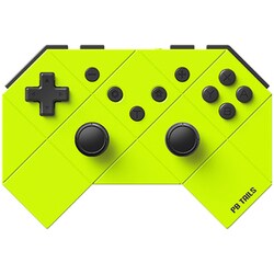 CHOC 1.0 TOXIC FROG ワイヤレスゲームパッド Switch向け配列 Bluetooth 5.0/6軸ジャイロ/連射機能/振動機能 イエロー PB-WBC01-TF