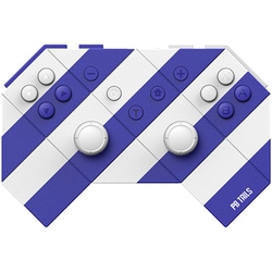 CHOC 2.0 ZoZo ワイヤレスゲームパッド Switch向け配列 Bluetooth 5.0 6軸ジャイロ/振動機能搭載 ブルー PB-WBC02-ZZ
