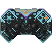 CHOC 2.0 Metal Knight Warrior ワイヤレスゲームパッド Switch向け配列 メタル仕上げ Bluetooth 5.0 6軸ジャイロ/振動機能搭載 ブラック PB-WBC02-KW