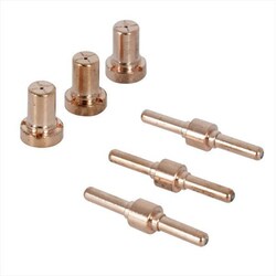 プラズマカッター用 チップ＆電極 （3個組）