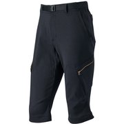 9160-1-XL [ストレッチ クロップド カーゴ ブラック XLサイズ]