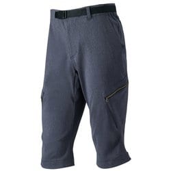 9160-2-M [ストレッチ クロップド カーゴ ダークグレー Mサイズ]