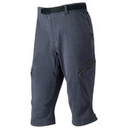 9160-2-M [ストレッチ クロップド カーゴ ダークグレー Mサイズ]