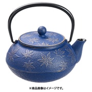 岩鋳 急須 カエデ5型 金/ヨーロッパブルー BKY3603