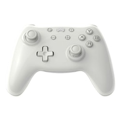 CRUSH China White ワイヤレスゲームパッド PC向け配列 Bluetooth 5.0 ホールエフェクト式ジョイスティック＋トリガー ホワイト PB-WBC03-CW