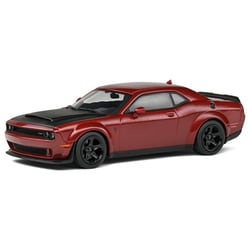 S4310304 1/43 ダッジ チャレンジャー デーモン 2018 レッドメタリック [ダイキャストミニカー]
