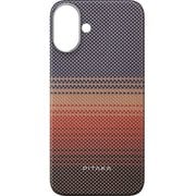 KI1601PSUM [アラミド浮織 Tactile Woven Case for iPhone 16 Plus サンセット]