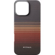 KI1601SUM [アラミド浮織 Tactile Woven Case for iPhone 16 Pro Max サンセット]