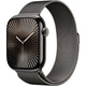 Apple Watch Series 10（GPS + Cellularモデル）- 46mmスレートチタニウムケースとスレートミラネーゼループ - S/M MC7R4J/A