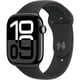 Apple Watch Series 10（GPS + Cellularモデル）- 46mmジェットブラックアルミニウムケースとブラックスポーツバンド - M/L MWY43J/A