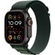 Apple Watch Ultra 2（GPS + Cellularモデル）- 49mmブラックチタニウムケースとダークグリーンアルパインループ - M MX4R3J/A