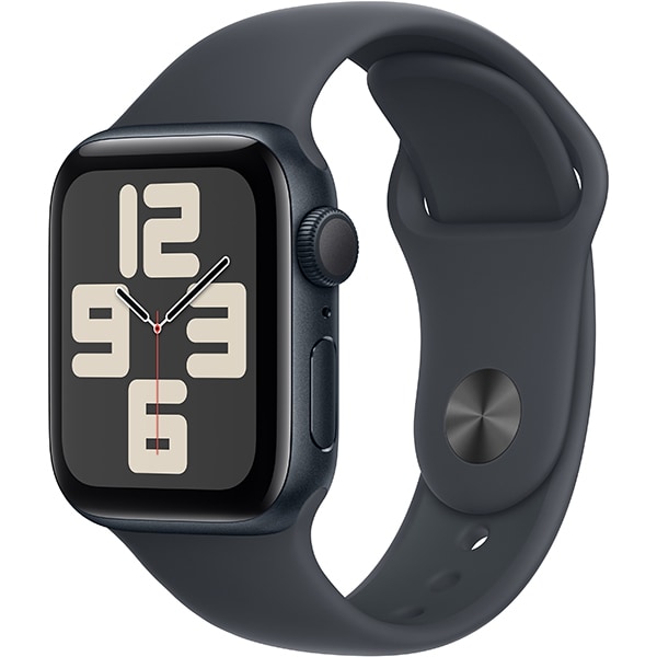 アップル AppleApple Watch SE 第2世代 （GPSモデル）- 40mmミッドナイトアルミニウムケースとミッドナイトスポーツバンド - S/M MXE73J/AΩ