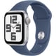 Apple Watch SE 第2世代 （GPSモデル）- 40mmシルバーアルミニウムケースとデニムスポーツバンド - S/M MXEC3J/A