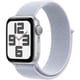 Apple Watch SE 第2世代 （GPSモデル）- 40mmシルバーアルミニウムケースとブルークラウドスポーツループ MXEE3J/A