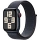 Apple Watch SE 第2世代 （GPS + Cellularモデル）- 40mmミッドナイトアルミニウムケースとインクスポーツループ MXGA3J/A