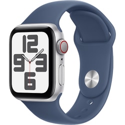 ヨドバシ.com - アップル Apple Apple Watch SE 第2世代 （GPS + Cellularモデル）- 40mmシルバーアルミニウムケースとデニムスポーツバンド  - S/M MXGF3J/A 通販【全品無料配達】