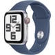 Apple Watch SE 第2世代 （GPS + Cellularモデル）- 40mmシルバーアルミニウムケースとデニムスポーツバンド - M/L MXGG3J/A