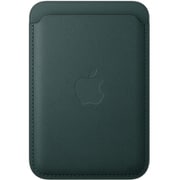 MA6Y4FE/A [MagSafe対応 iPhone ファインウーブンウォレット - ダークグリーン]