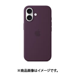 MYY43FE/A [MagSafe対応 iPhone 16 シリコーンケース - プラム]