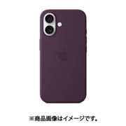 MYY43FE/A [MagSafe対応 iPhone 16 シリコーンケース - プラム]