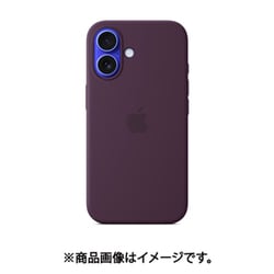 Apple iPhone 16 シリコンケース MagSafe対応 ブラック MagSafe対応iPhone 16 Pro Maxシリコーンケース – プラム