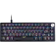 ガスケットマウント構造 メカニカルゲーミングキーボード 65%サイズ SORCERER MINI ブラック SORCERERMINIRD-BKCWW