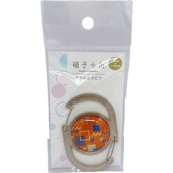 KA10334GEOMETRIC カラビナ オレンジ [日本製カラビナ]