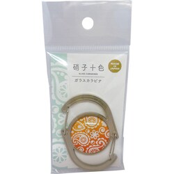 KA10346PAISLEY カラビナ オレンジ [日本製カラビナ]