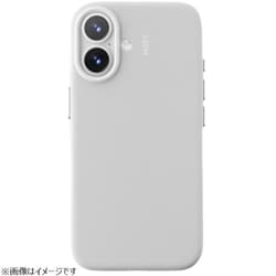 MD020A-1-i16plus-MCGY [iPhone 16 Plus 用 MagSafe対応MOVASレザーケース グレー]