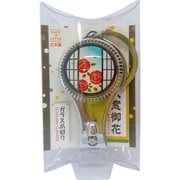 日本製 爪切り N11887丸窓御花 ガラス爪切り バラ