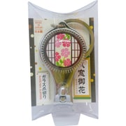日本製 爪切り N11890丸窓御花 ガラス爪切り コスモス