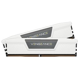 DDR5 6000MT/s 48GB（24GBx2） UDIMM 30-36-36-76 XMP 3.0 VENGEANCE DDR5 White 1.40V CMK48GX5M2B6000C30W