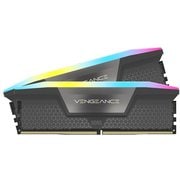 DDR5 6400MT/s 32GB(16GBx2) UDIMM 32-40-40-84 XMP 3.0 & AMD EXPO VENGEANCE RGB DDR5 Grey 1.40V CMH32GX5M2B6400Z32