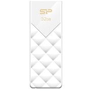 USBメモリ スライド式 B03 32GB ホワイト SP032GBUF3B03V1W